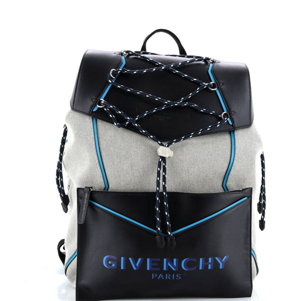 Givenchy Large Bond Backpack Canvas With Leather - image 1